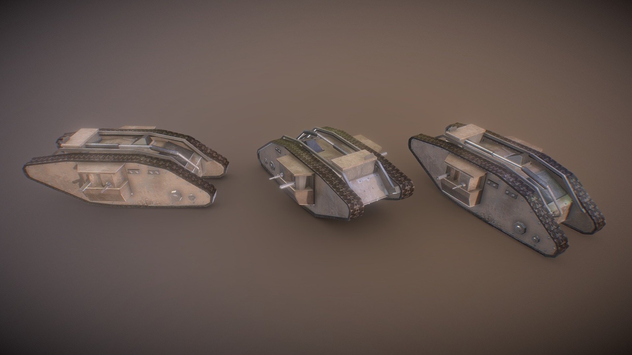 Media 1 for listing Mark IV World War 1 Tank Vehicle