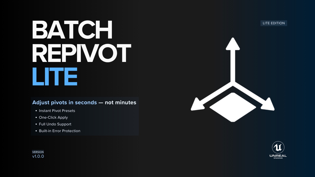 Batch RePivot Lite – Quick Pivot Tool (Free) | Fab