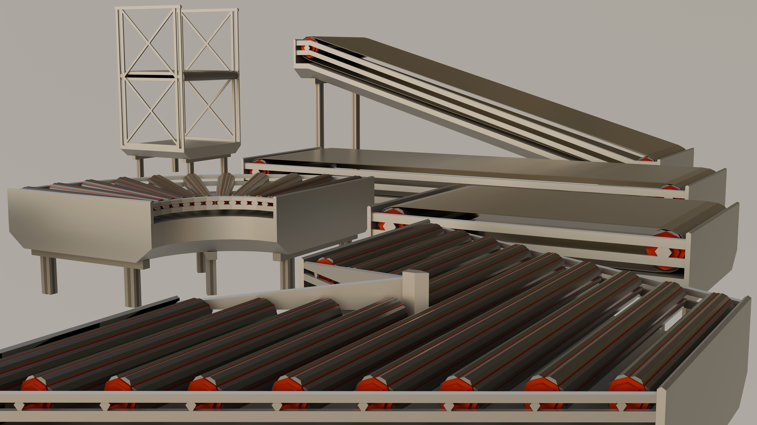 Медиа 1 для объявления Conveyor Works – Low Poly Factory Asset Pack