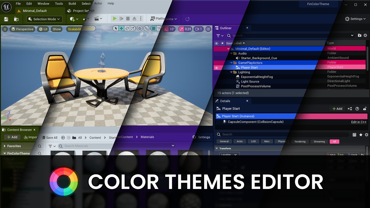 Media 1 for listing Color Themes Editor