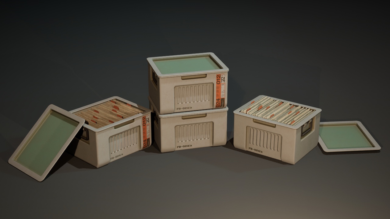 Media 1 for listing Futuristic Archive Storage Boxes