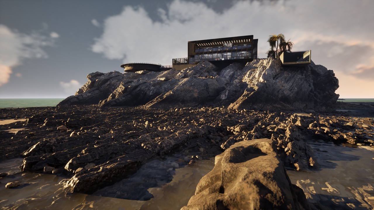 Media 1 for listing Luxury Islet Estate 02 - RestaurantBar - CaveCliff