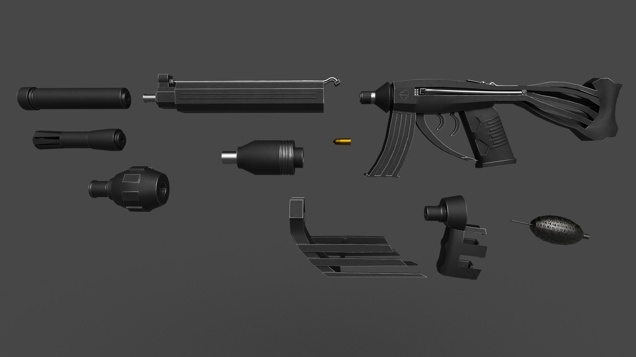 Multimedia 1 para anuncio Modular Sci-Fi Gun