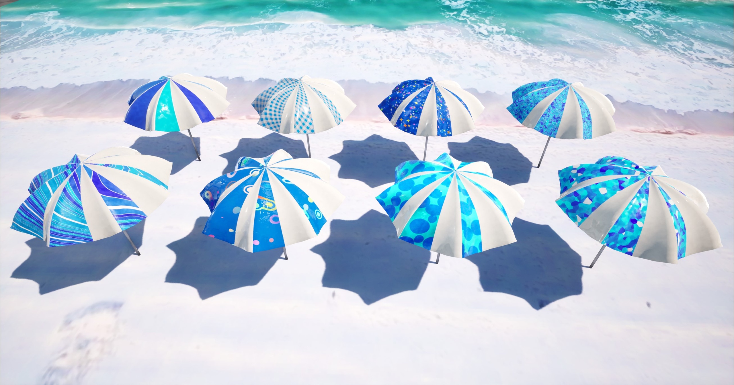 Media 1 for listing Beach Umbrella Set