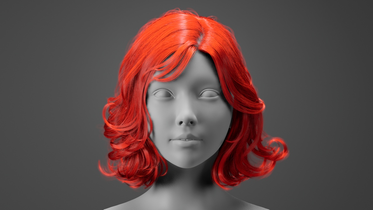 Media 1 for listing MetaHuman Female Hair X
