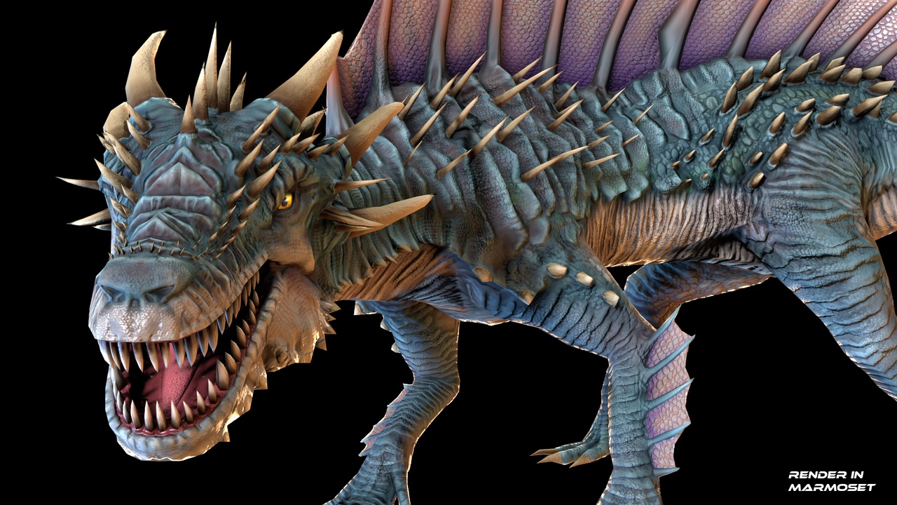 Media 1 for listing Dragon low-poly