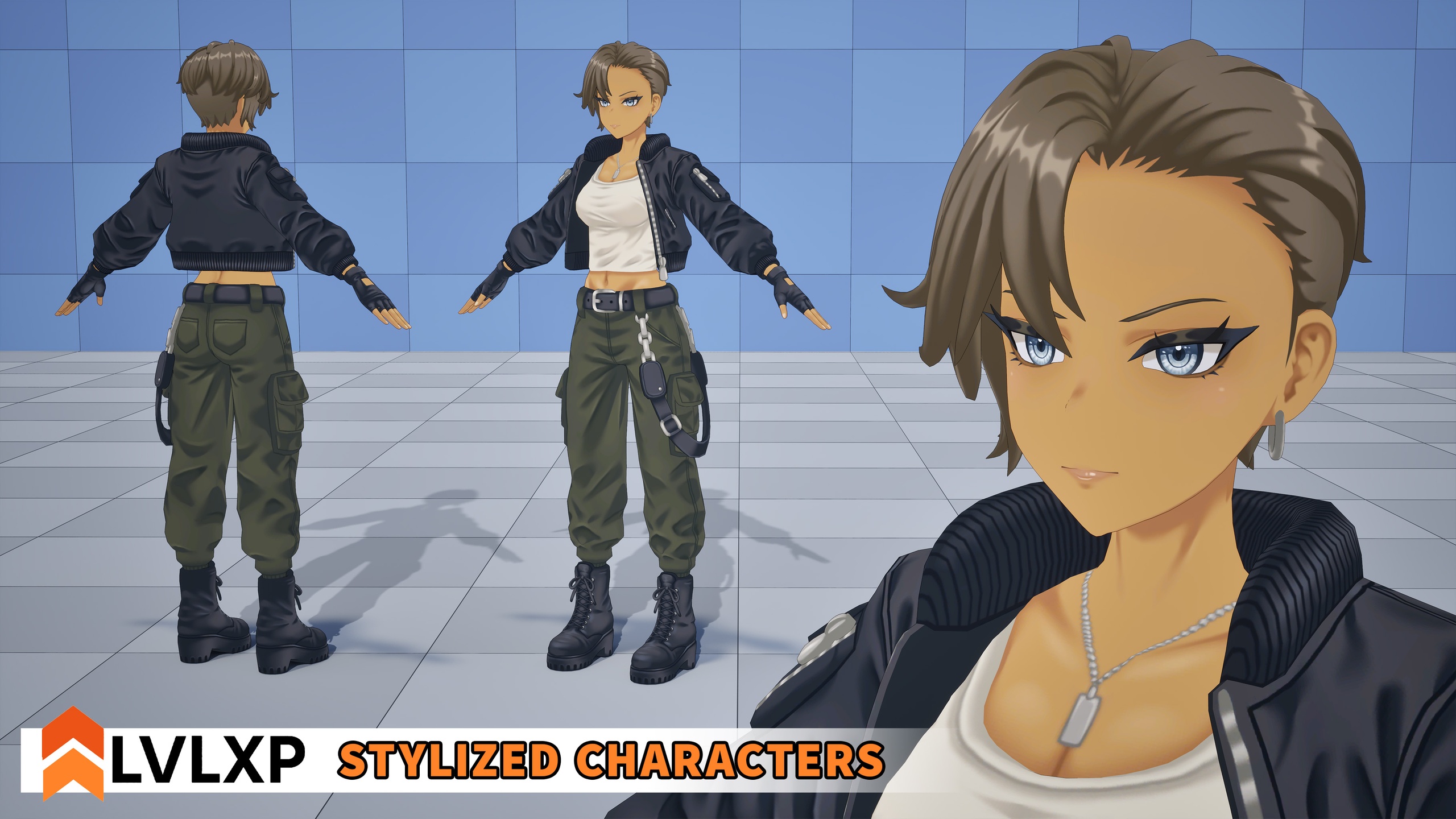 Media 1 for listing Stylized Characters - Operator & Driver "Nadia"