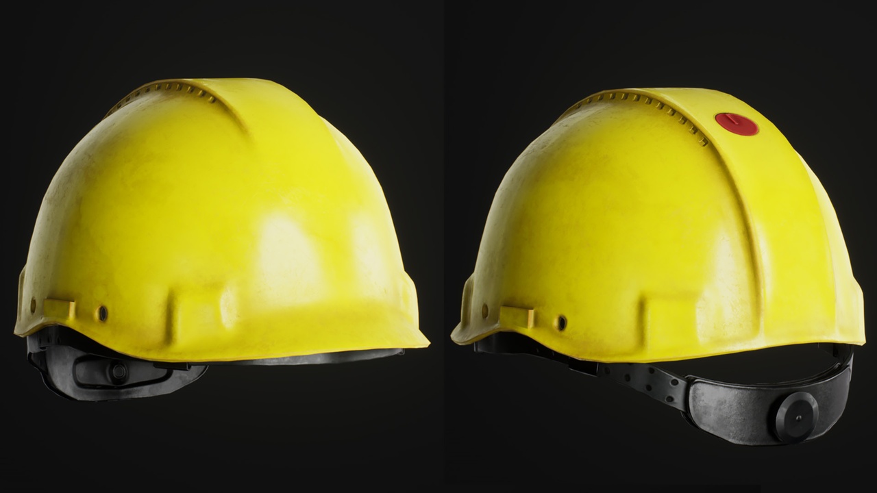 Media 1 for listing Worker Helmet - Metahuman