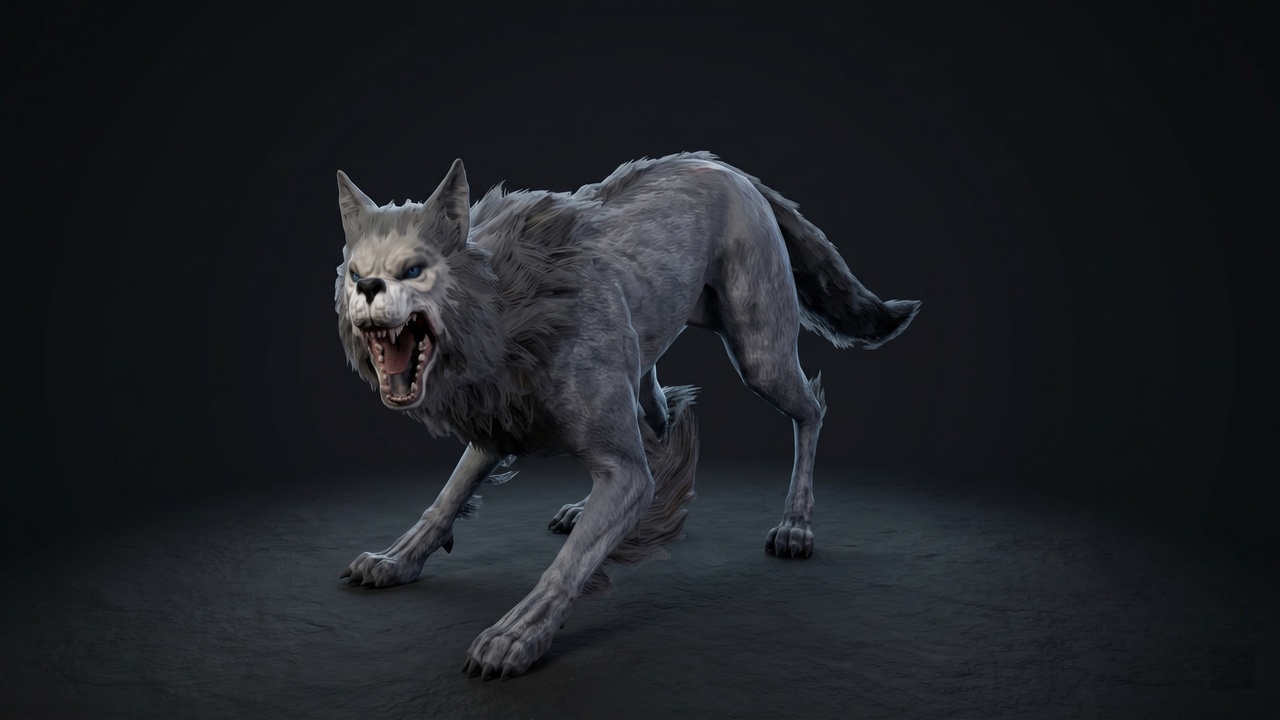 Media 1 for listing Fantasy Wolf