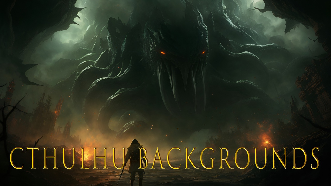 الوسائط 1 للقائمة Cthulhu Backgrounds
