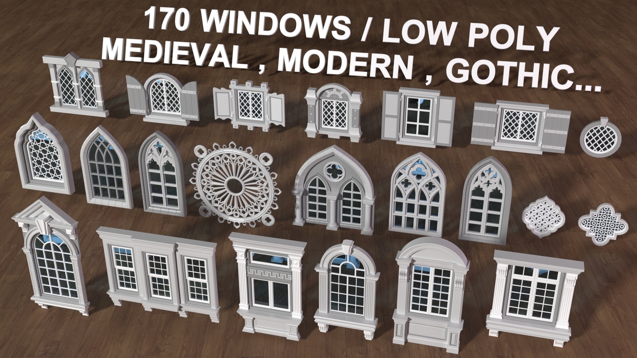 Media 1 for listing Windows Collection 2 - 170 pieces