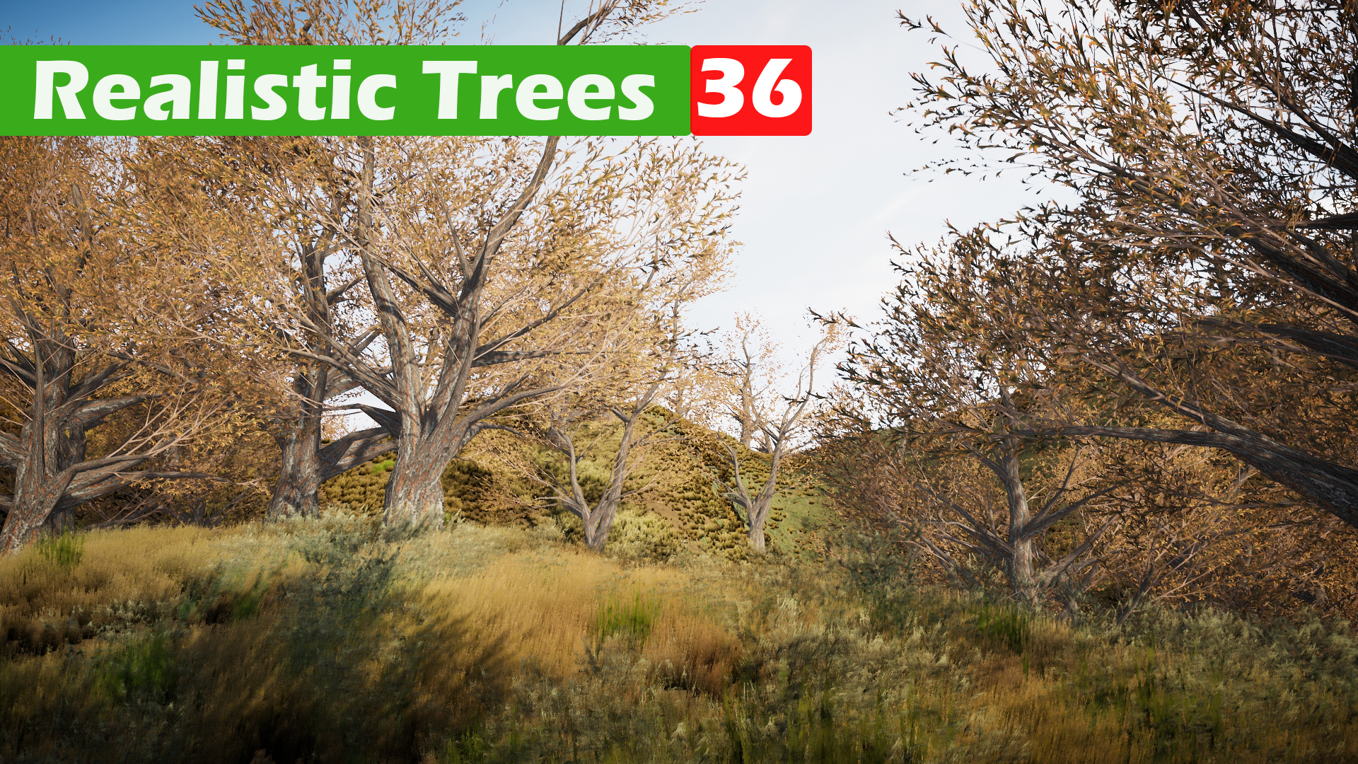 Realistic Trees Pack 36 (Mobile/PC) | Fab