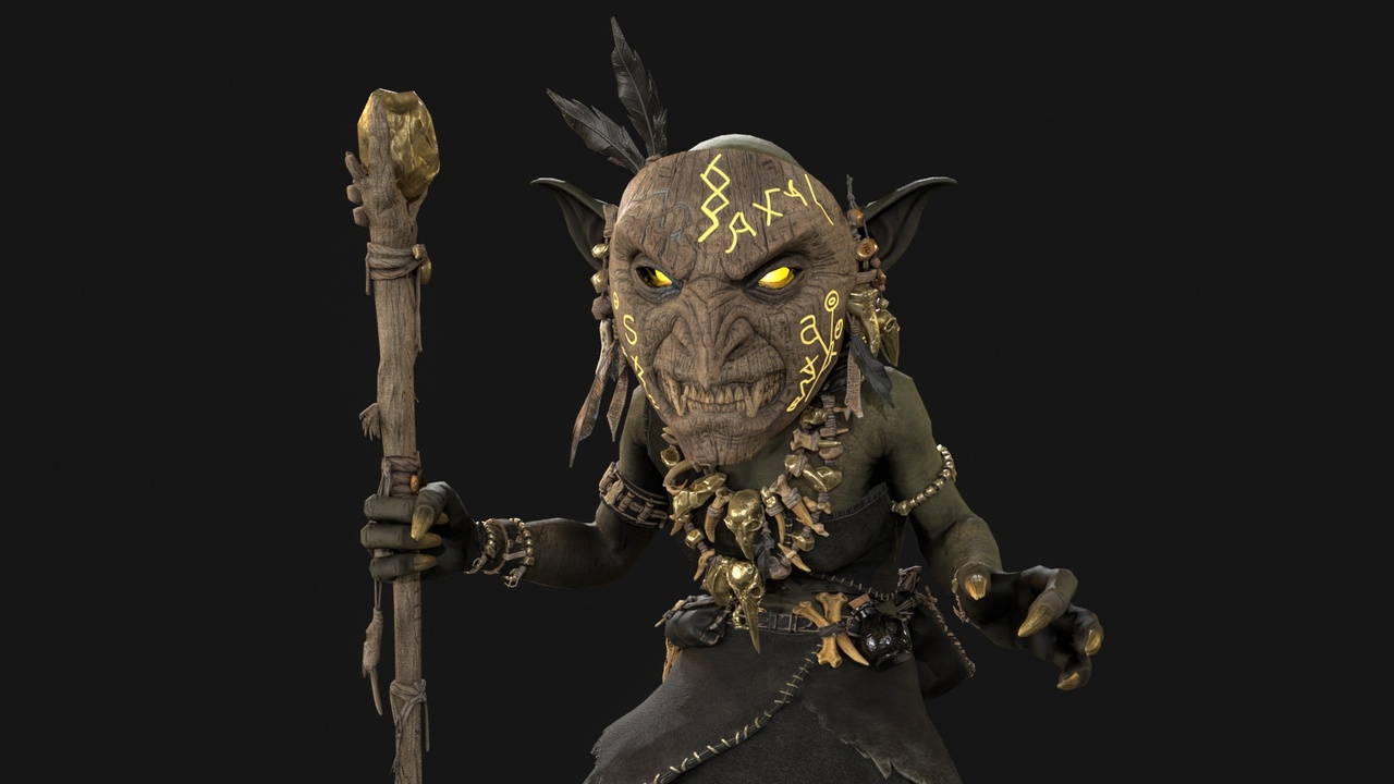 Media 1 for listing Goblin Shaman Two