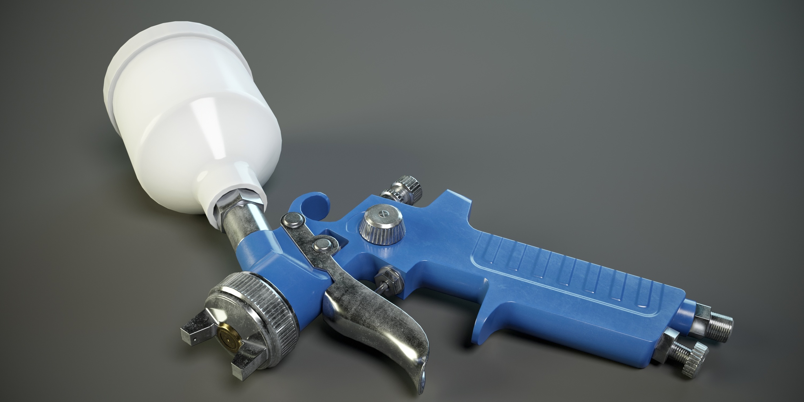 Paint Spray Gun PBR 제품 등록을 위한 미디어 1개