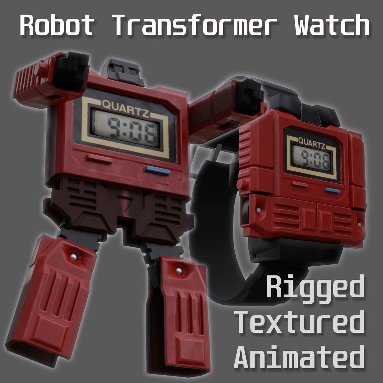 Media 1 for listing Robot Watch transformer PBR