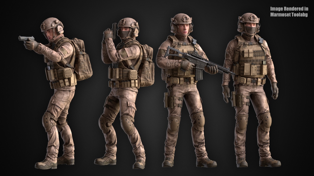 Media 1 for listing Military Soldiers Bundle