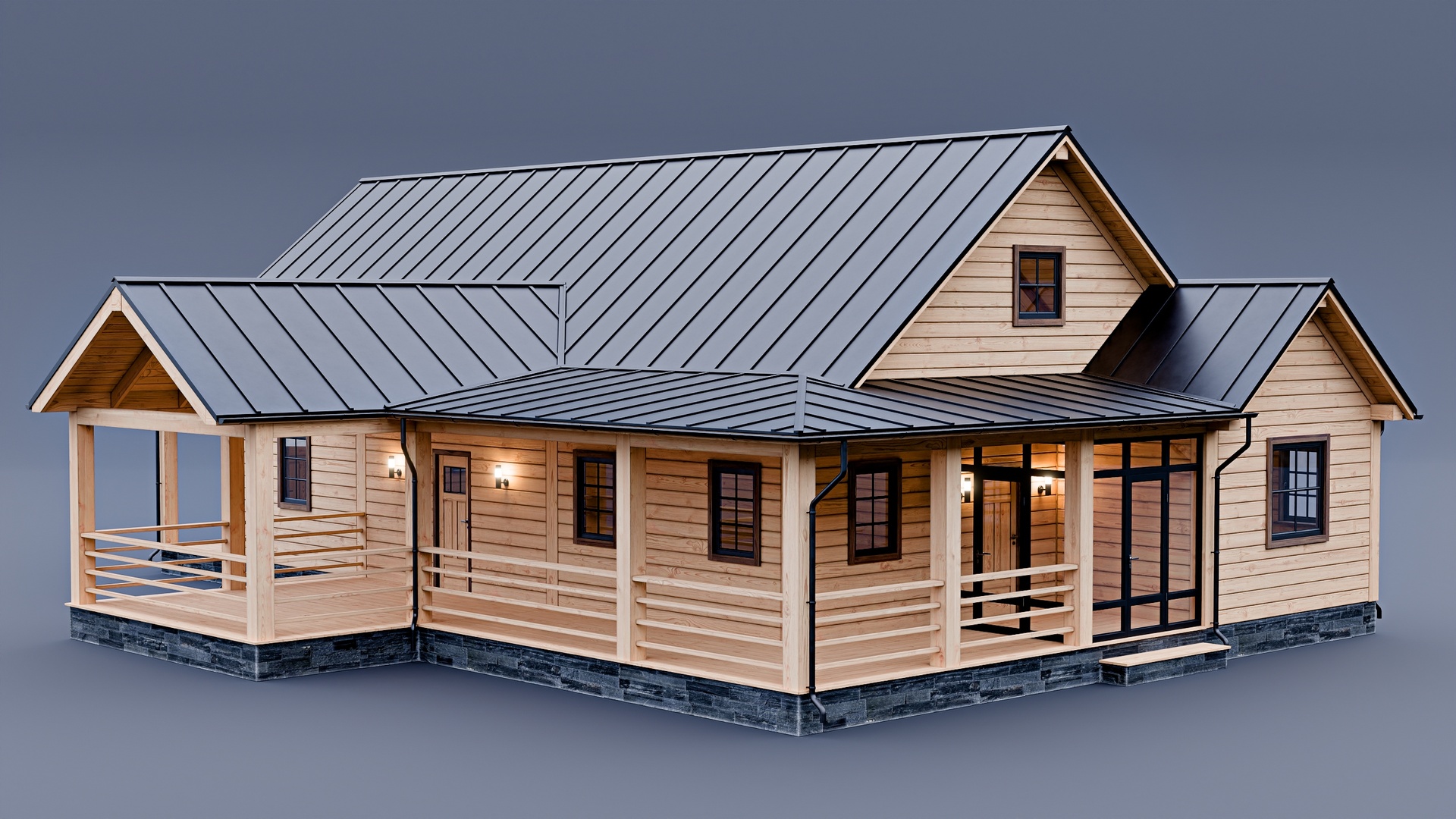 Media 1 for listing Modern Wooden House