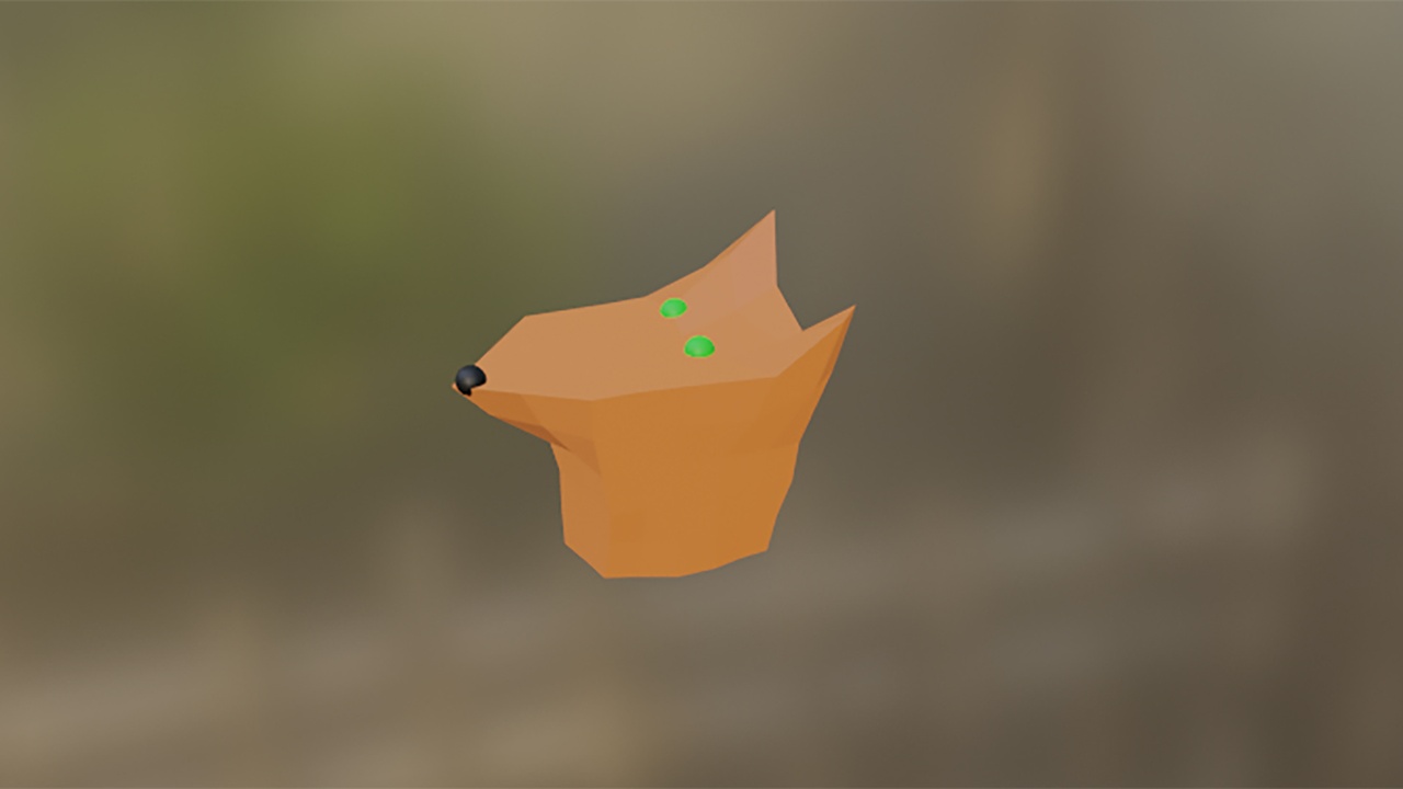Media 1 for listing 3D Fox head