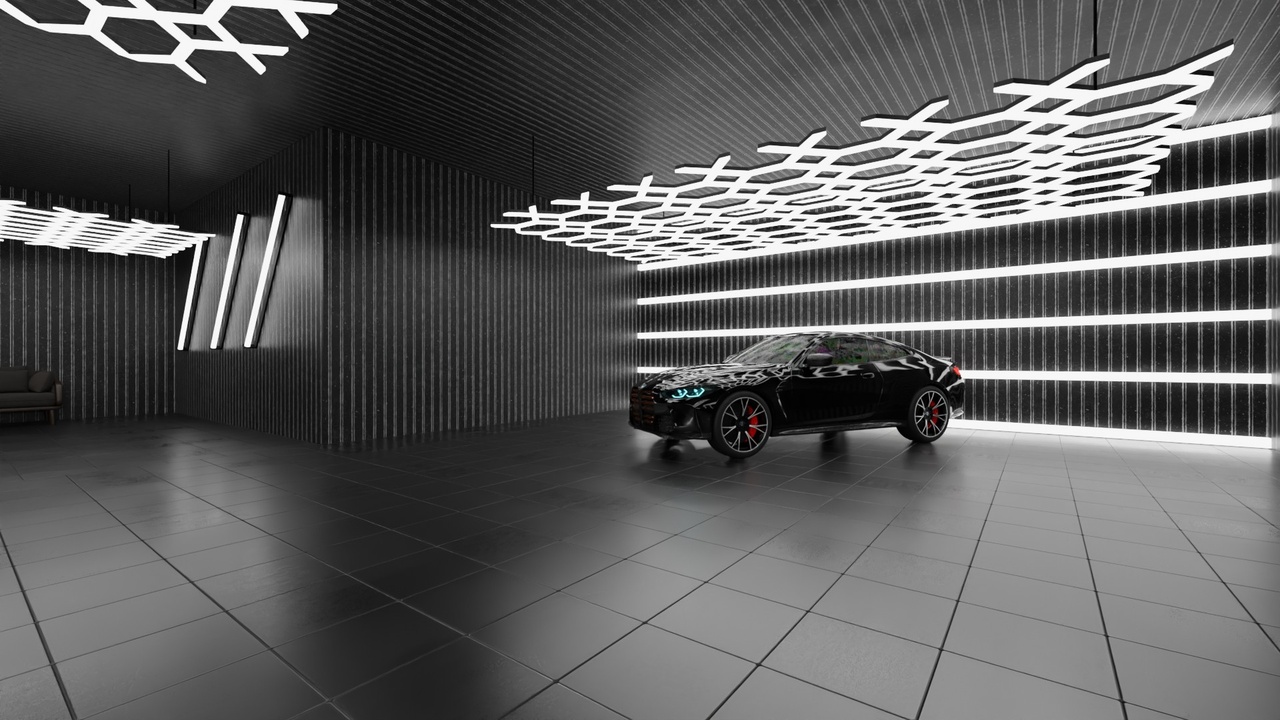 Media 1 for listing Black Car Studio HDRI Scene