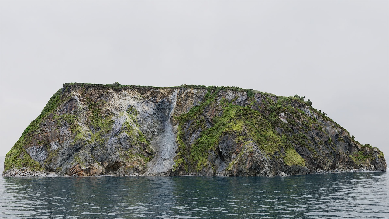 商品 Big Coastal Ocean Cliff Scan D 的媒体 1