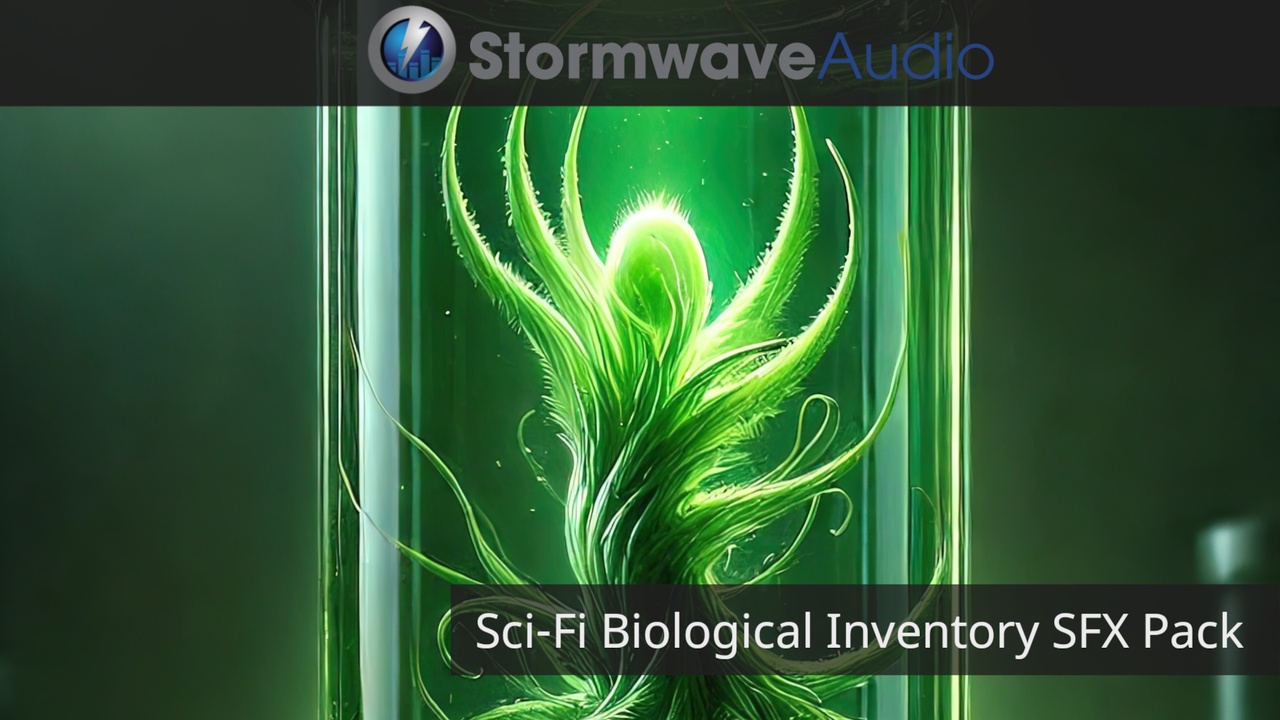 Media 1 for listing Sci-Fi Biological Inventory Interface Sound Effects Pack