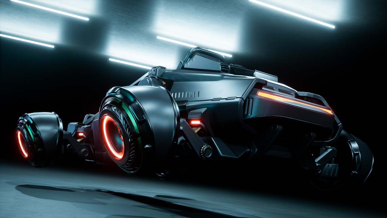 Media 1 for listing SciFi Cyber Hover Buggy
