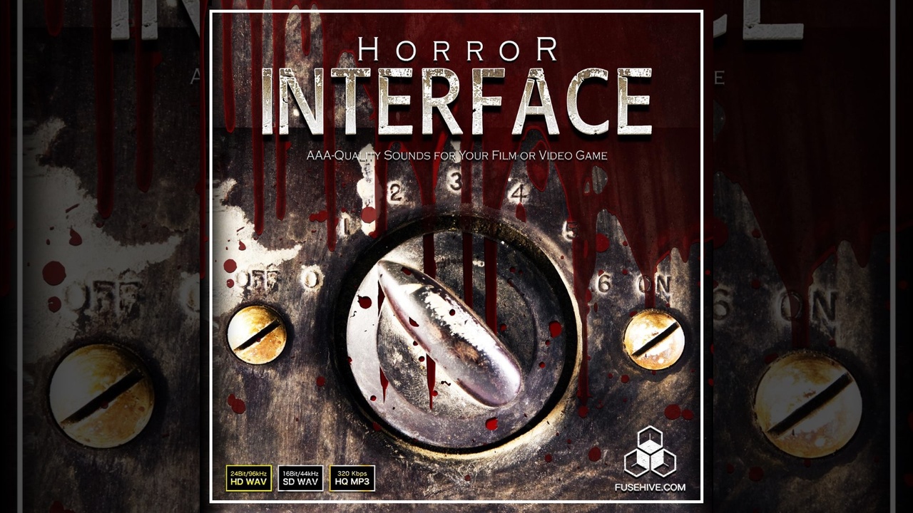 Horror User Interface Sound Effects Library | Spooky Creepy Evil UI ...