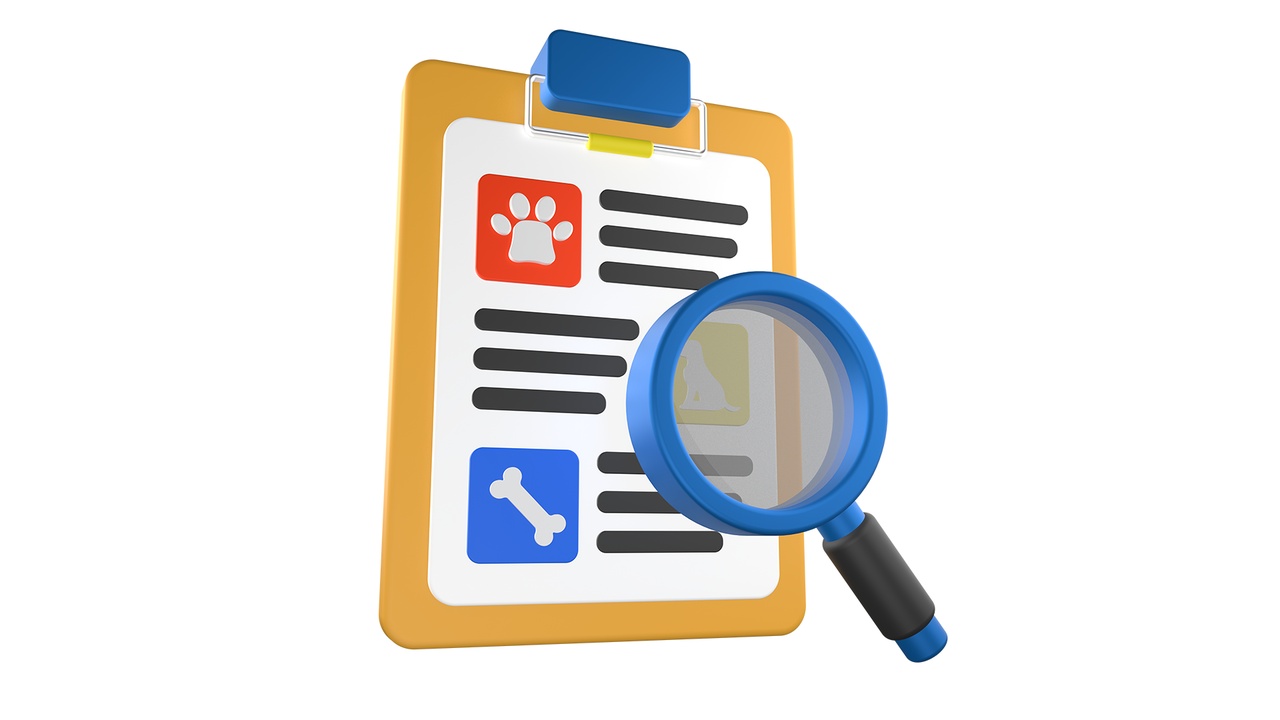 Media 1 for listing Pet Medical Record with Magnifier