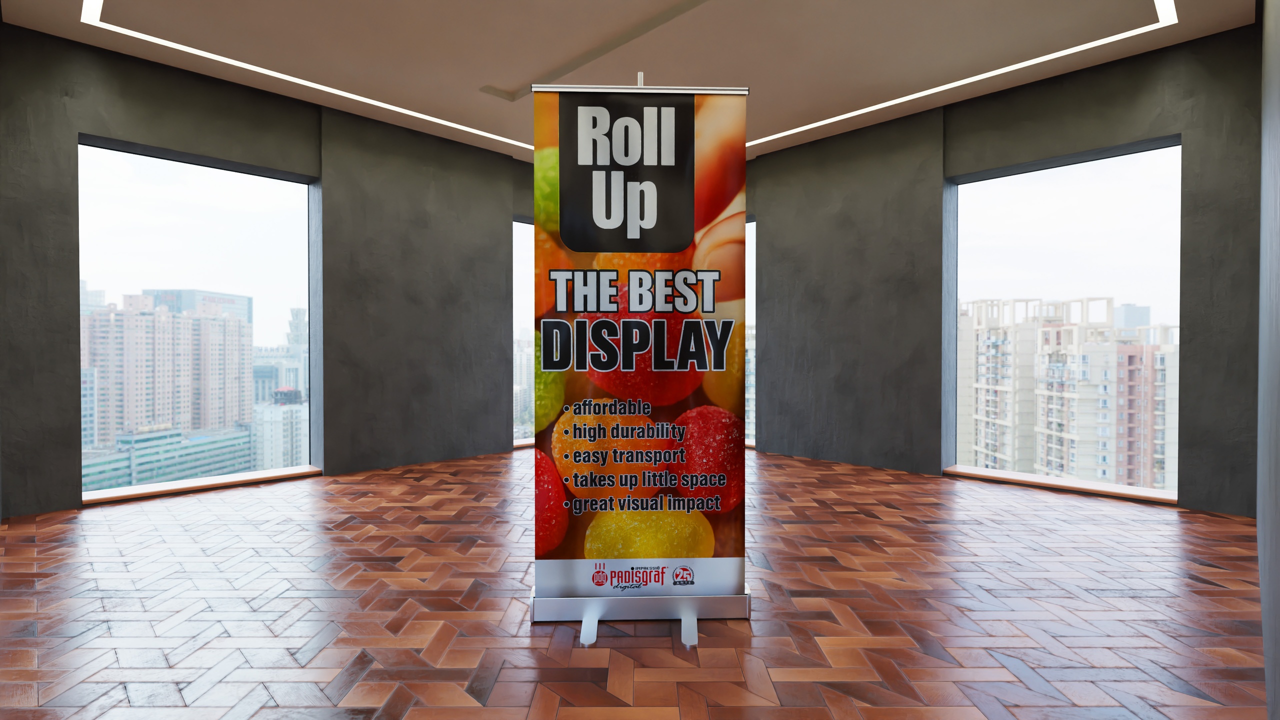 Media 1 for listing ROLL-UP 3D MODEL FREE*