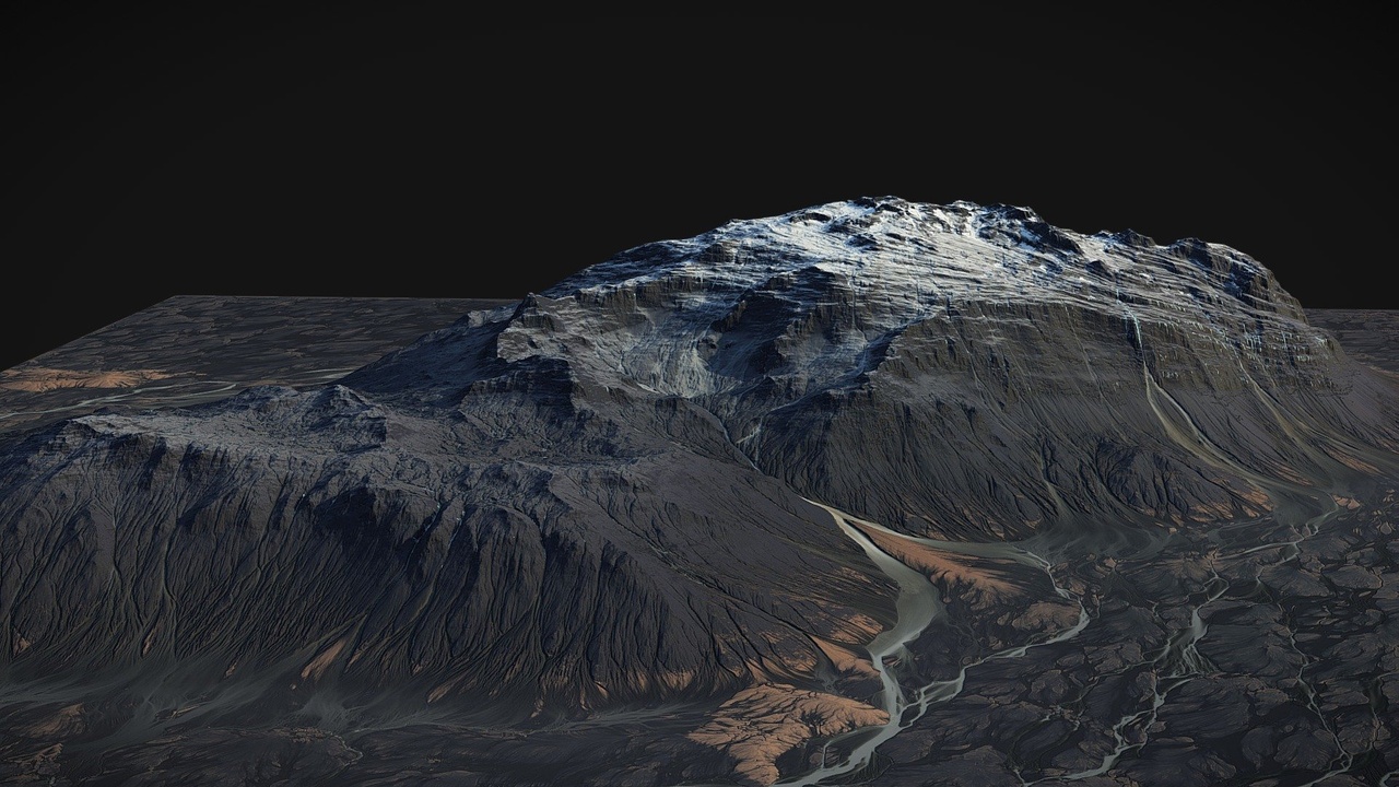 商品 Iceland Black Mountains (World Machine) (2) 的媒体 1
