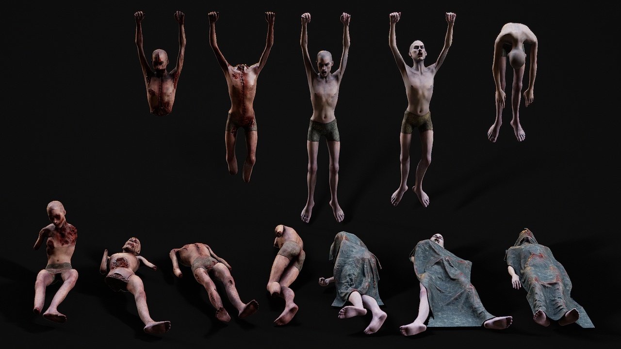 Death Male Body Parts Collection VOL.VII