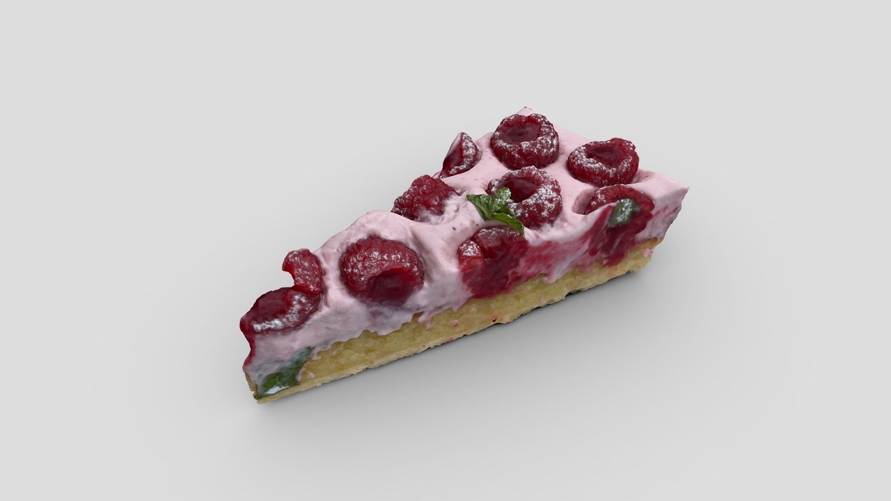 Media 1 for listing Slice of raspberry pie