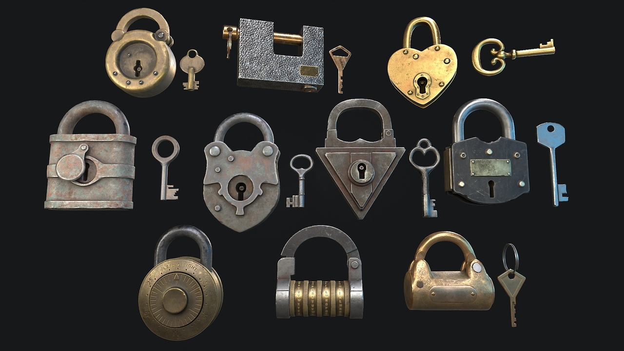 Media 1 for listing Vintage Padlock