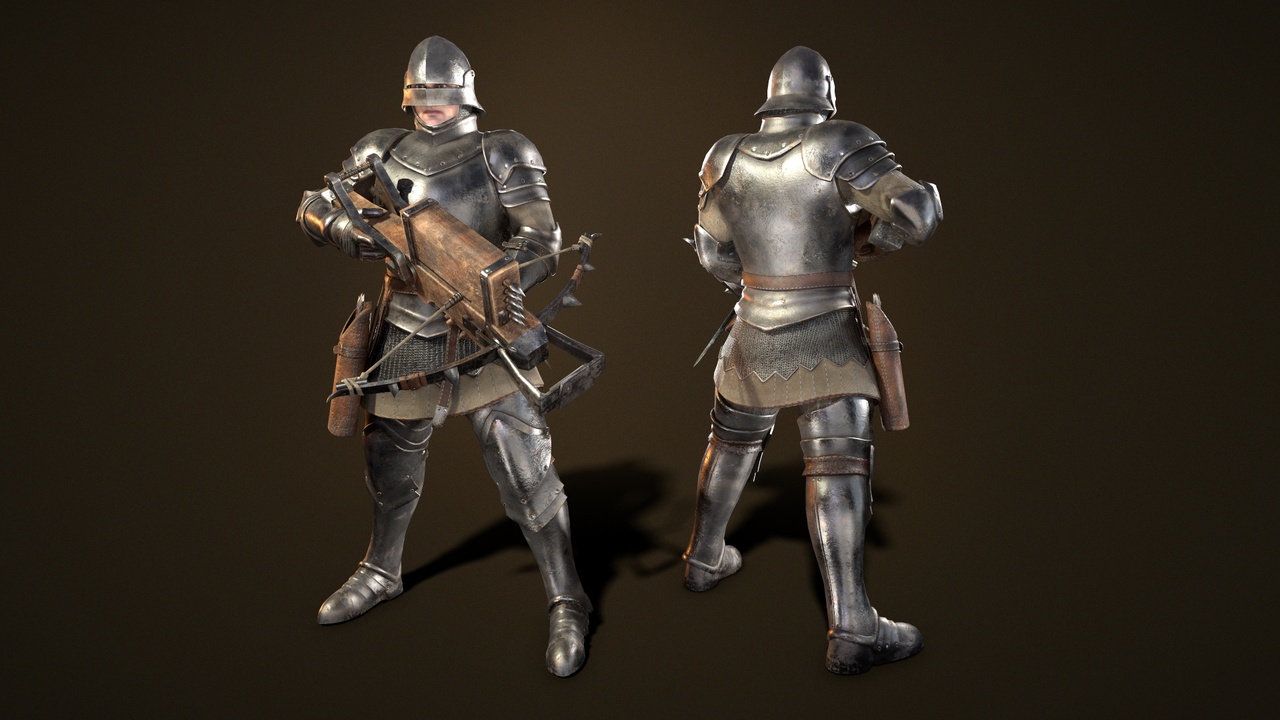 Media 1 for listing Medieval Soldier 4