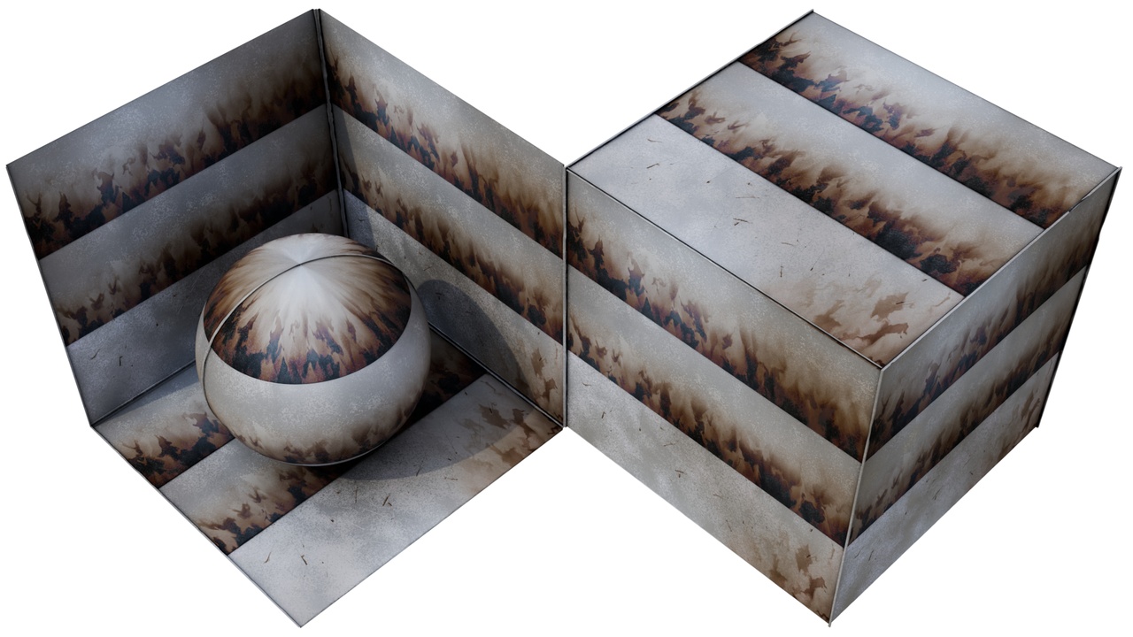 Media 1 for listing Realistic PBR material. Galvanized steel #4