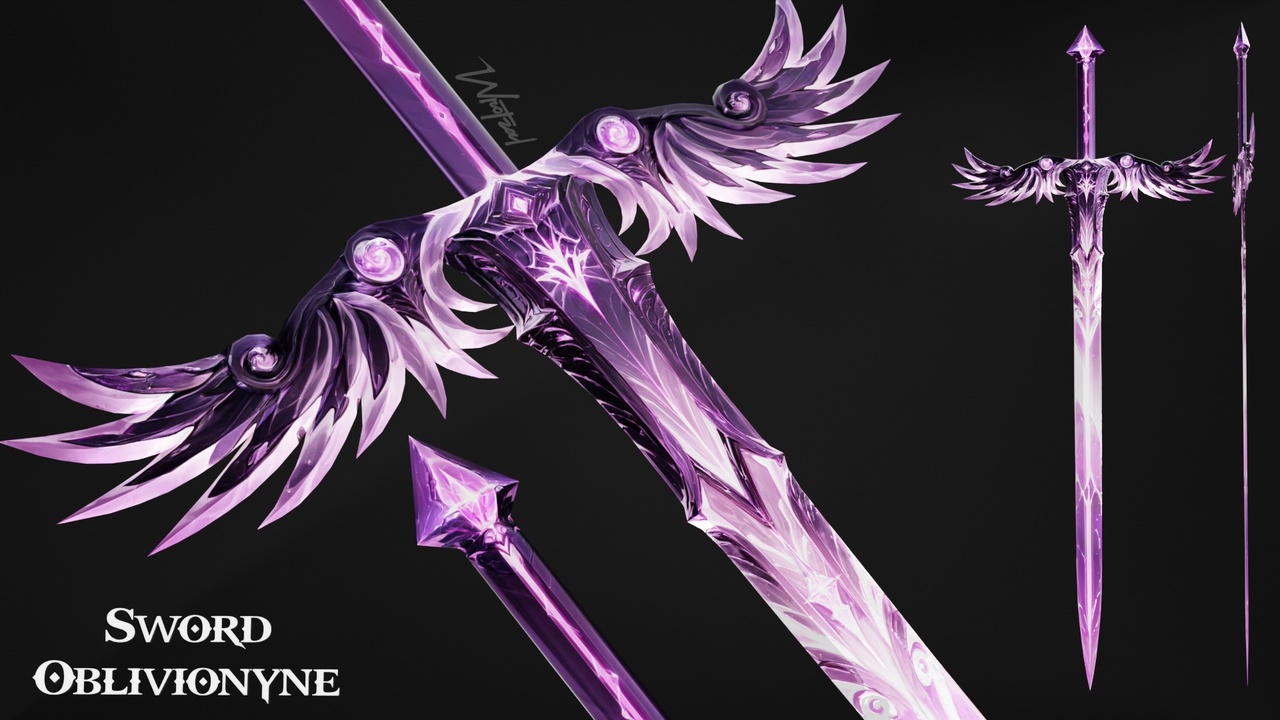 Media 1 for listing Fantasy Sword Oblivionyne [Stylized Fantasy]
