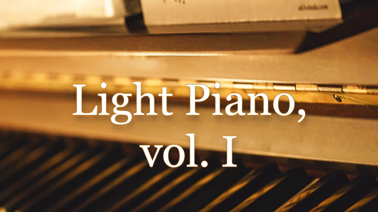 Media 1 for listing Light Piano, vol. I Music Pack