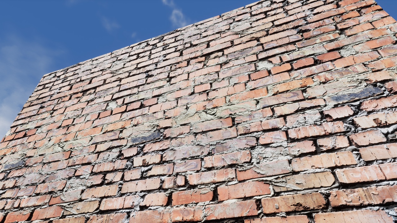 Media 1 for listing Damaged brick walls part 01