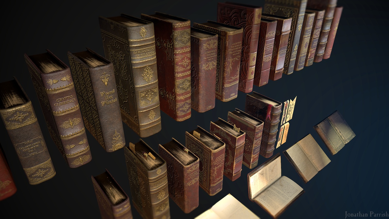 Media 1 for listing Old Books - 16 Unique Antique Books