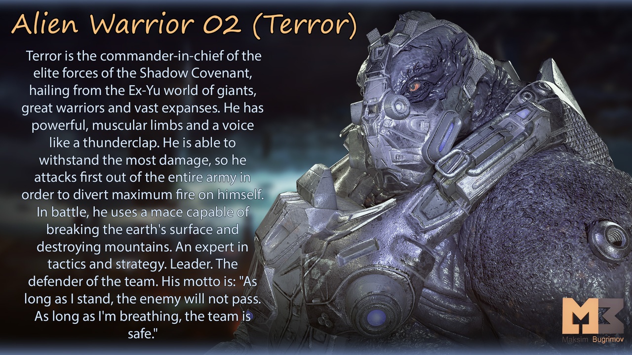 Media 1 for listing Alien Warrior 02