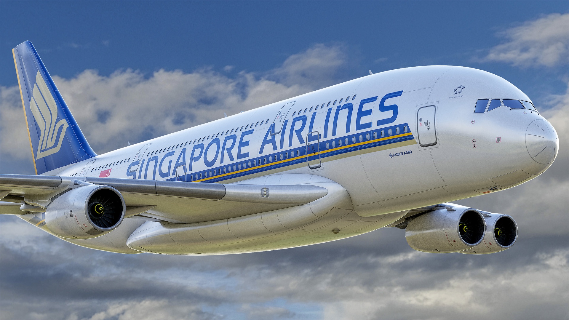 Media 1 for listing Airliner Aircraft 6 - Animated Highpoly