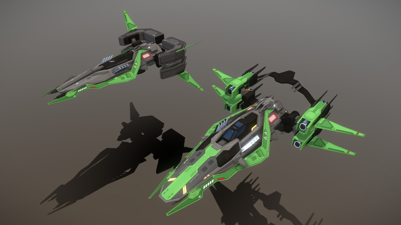 Media 1 for listing ISD Modular Fighter Spaceship