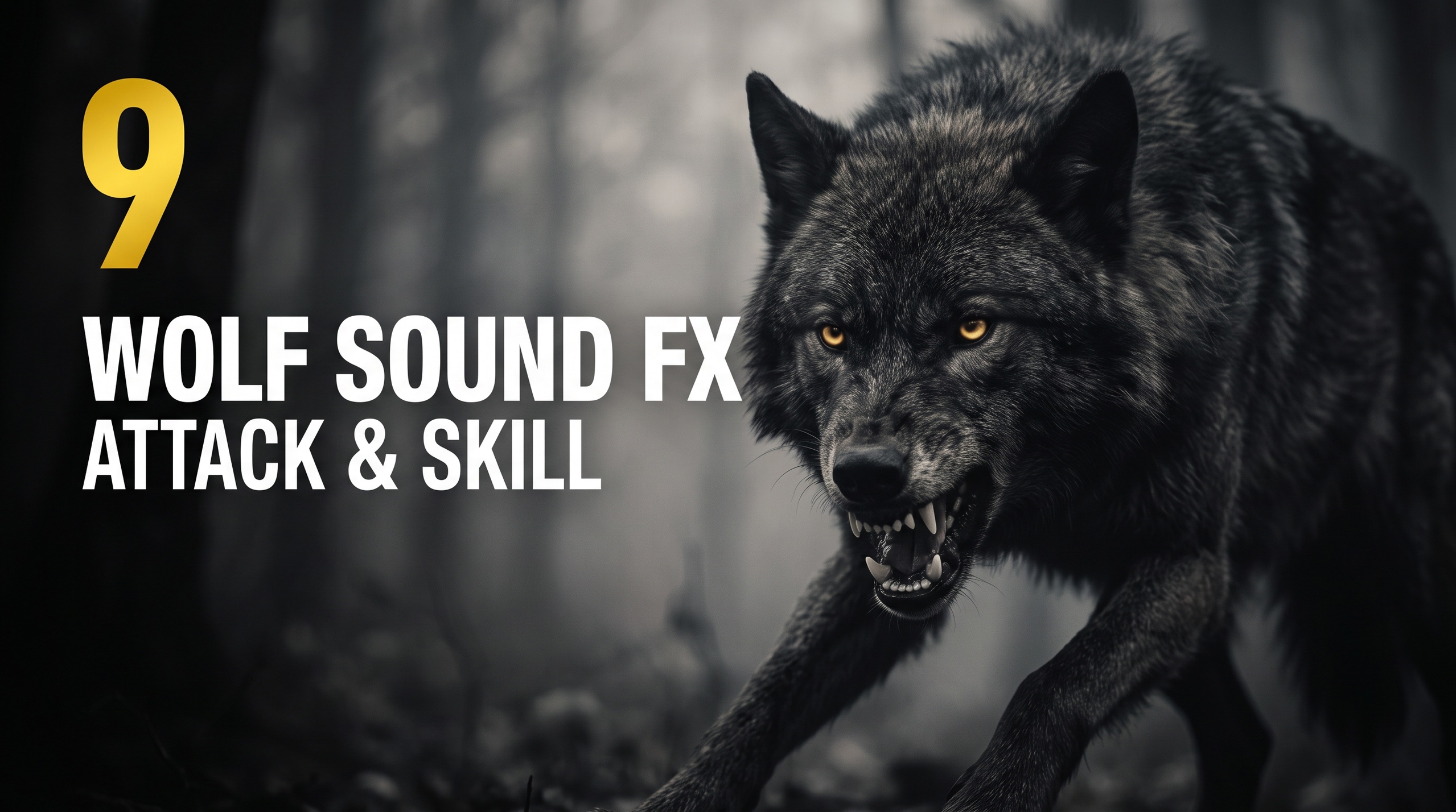 Media 1 for listing Wolf Attack And Skill Sound Effects Pack