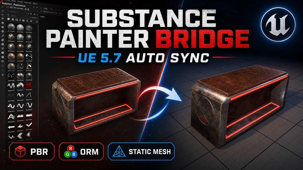 Media 1 for listing Substance Painter Bridge For Unreal