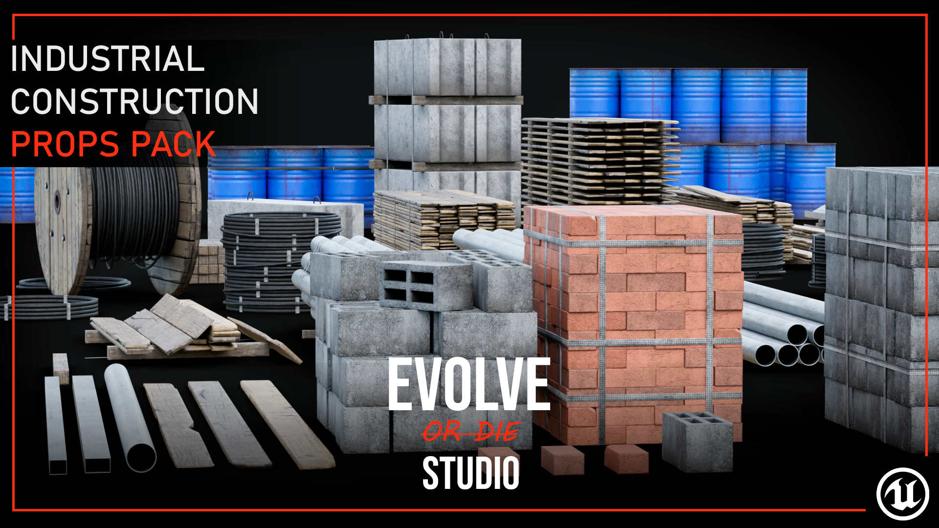 Construction Props Pack | Fab