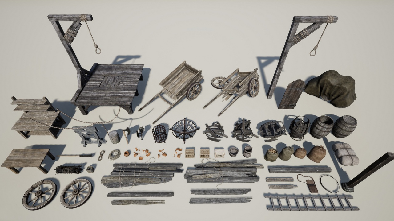File multimediali per l'articolo Medieval Props Vol 1 - General: 1