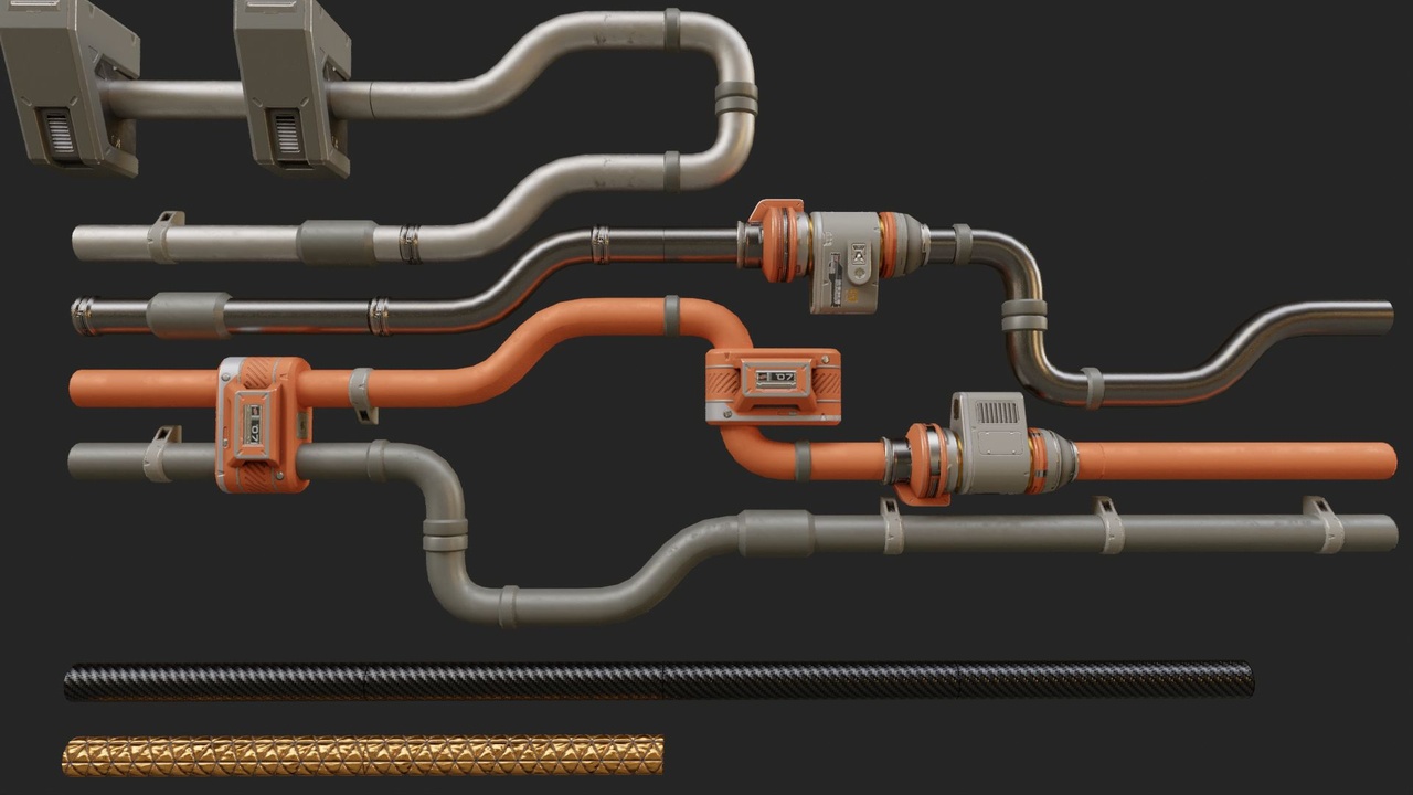 Media 1 for listing Sci-Fi Tube,Pipe,Conduit,valve
