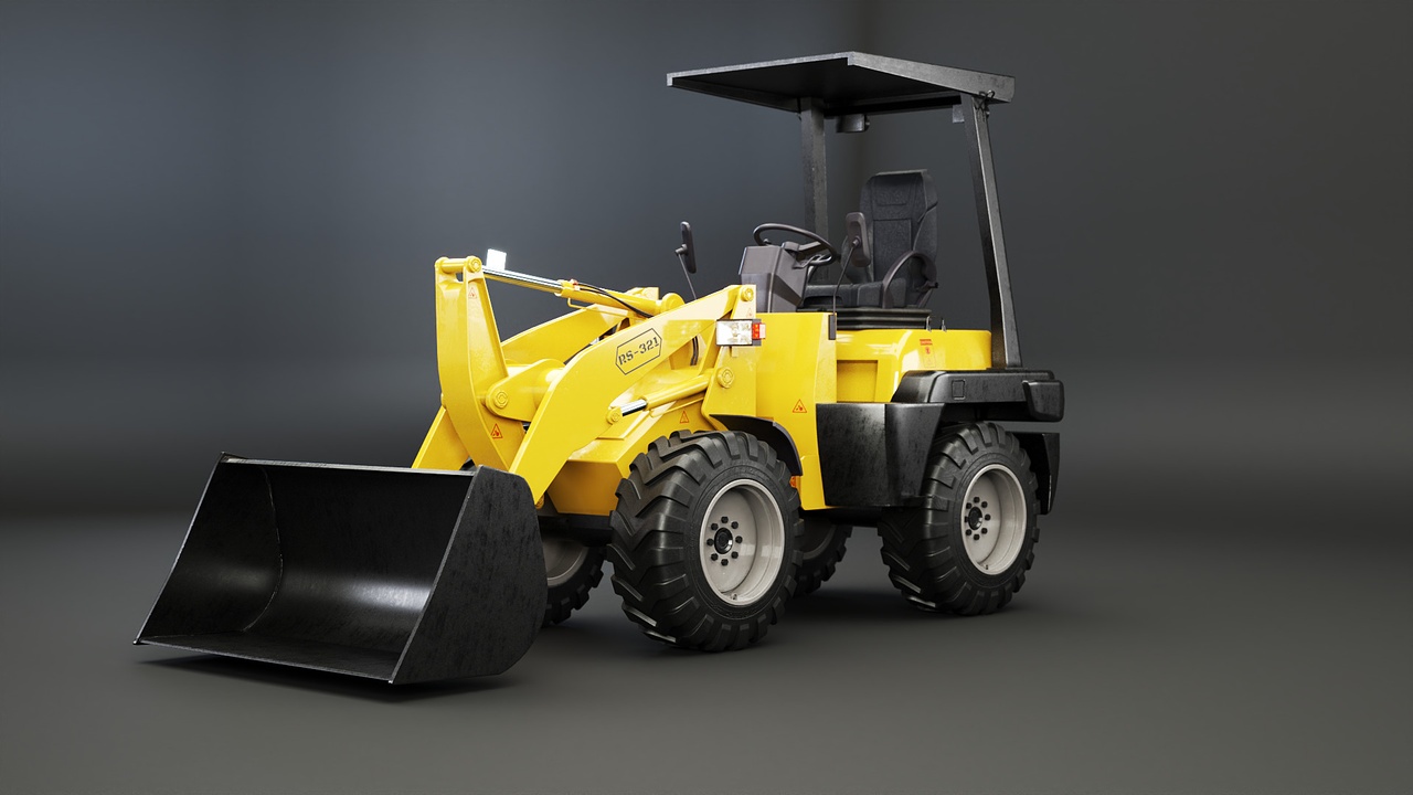 Arbab Loader Small Agricultural Wheeled Loader | Fab