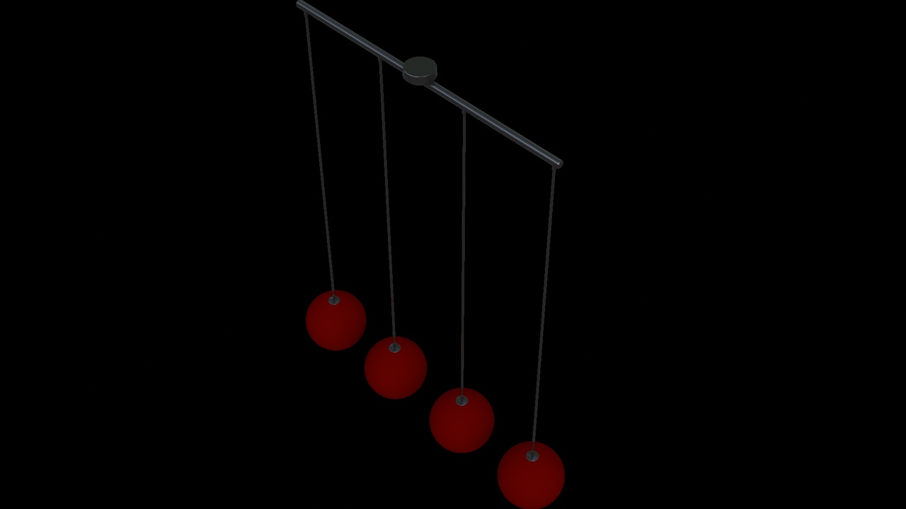 Red Sphere Pendant Lamp | Fab