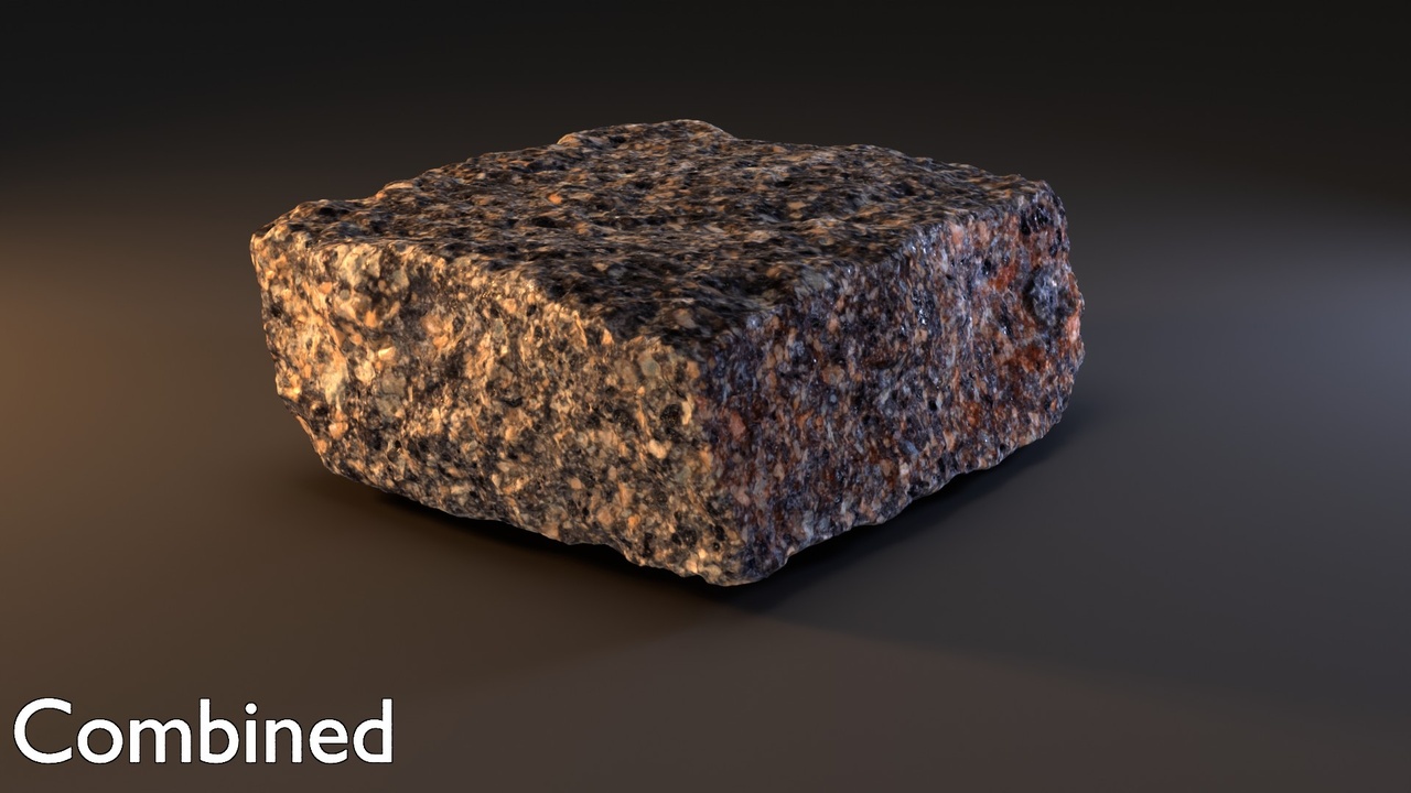 Media 1 for listing Granitic paving stone 07 - Raw Scan